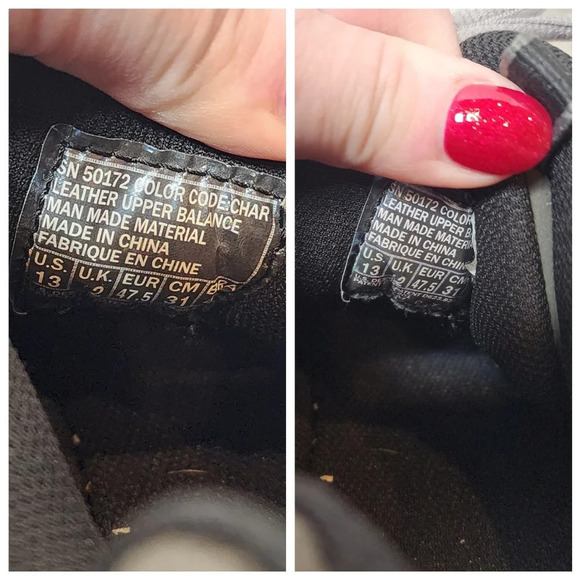 Skechers Sport Men's Lace-Up Sneaker. Grey Leather. Size 13. - Picture 3 of 16